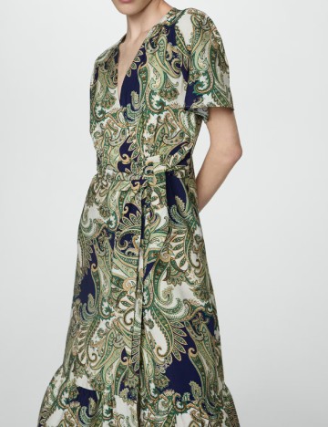 Rochie medie Mango, mix culori