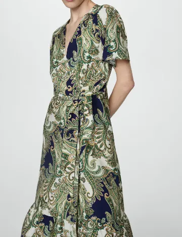 Rochie medie Mango, mix culori