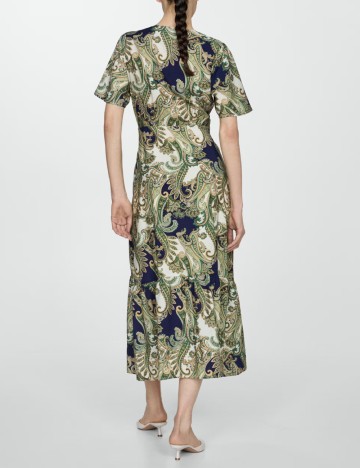 Rochie medie Mango, mix culori