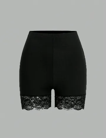 Set Pantaloni scurti 2 perechi SHEIN, alb/negru
