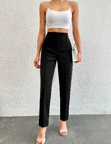Pantaloni SHEIN, negru