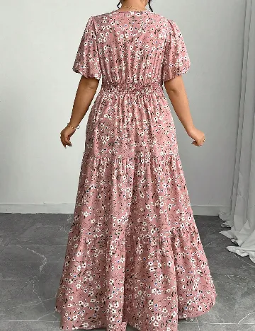Rochie lunga SHEIN CURVE, roz