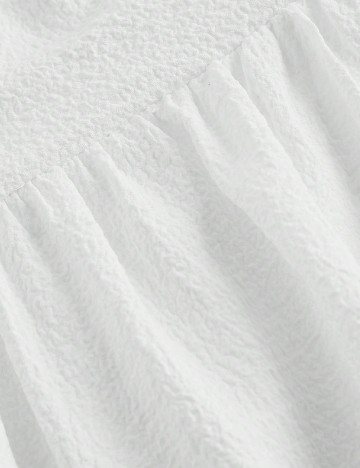 Rochie medie SHEIN CURVE, alb