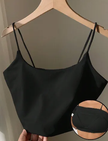 Top SHEIN, negru