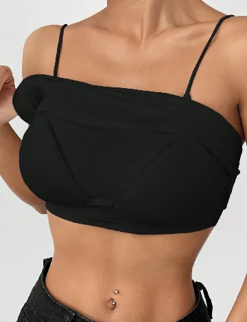 Top SHEIN, negru