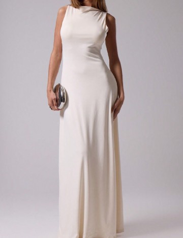 Rochie lunga SHEIN, ecru