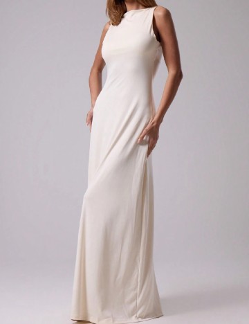 Rochie lunga SHEIN, ecru