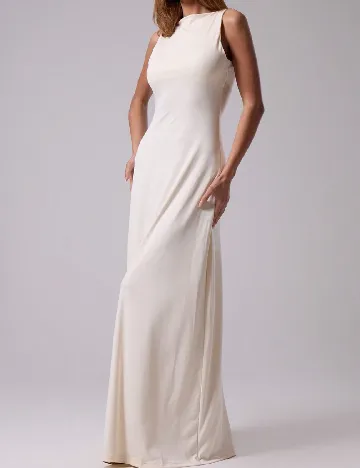 Rochie lunga SHEIN, ecru