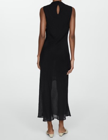Rochie lunga Mango, negru