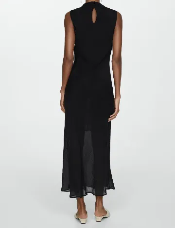 Rochie lunga Mango, negru