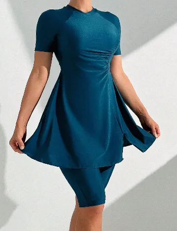 Costum de baie SHEIN, albastru