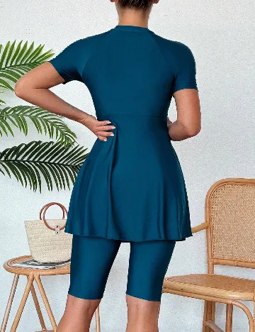 Costum de baie SHEIN, albastru
