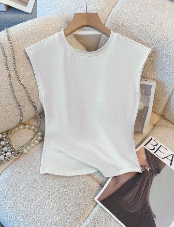 Top SHEIN, alb