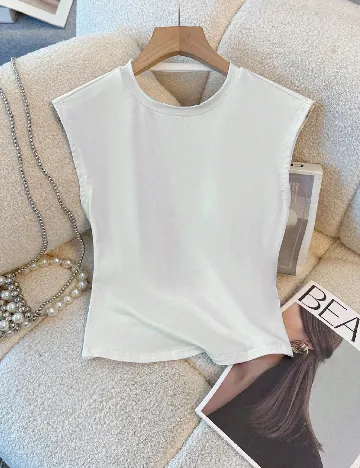 Top SHEIN, alb