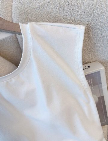 Top SHEIN, alb