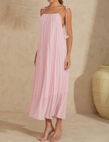 Rochie lunga SHEIN, roz