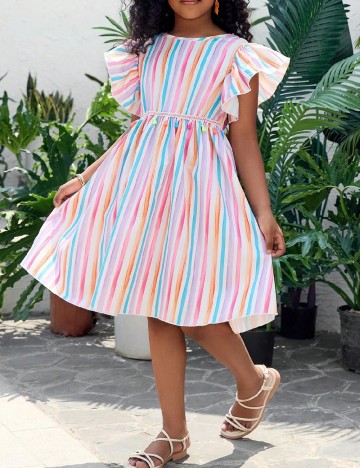 Rochie Shein Kids, mix culori