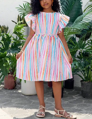 Rochie Shein Kids, mix culori