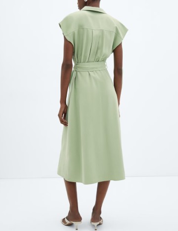 Rochie medie Mango, verde