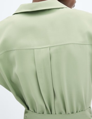 Rochie medie Mango, verde
