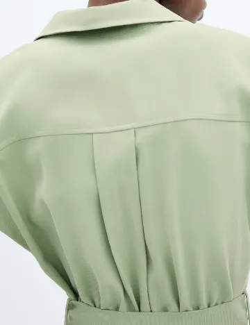 Rochie medie Mango, verde