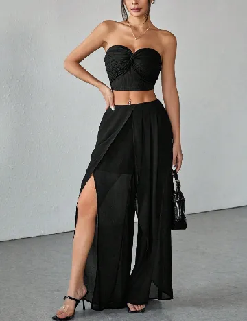 Pantaloni SHEIN, negru
