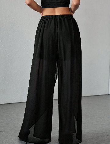 Pantaloni SHEIN, negru
