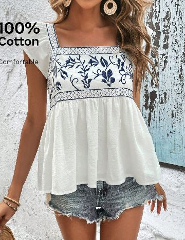 Bluza SHEIN, alb