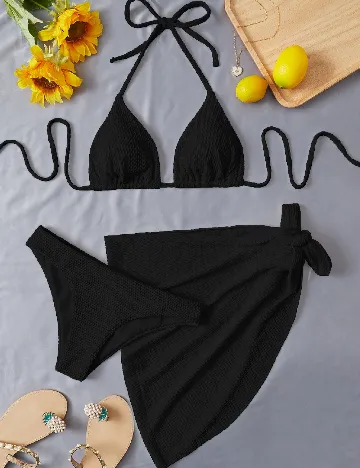 Costum de baie SHEIN, negru