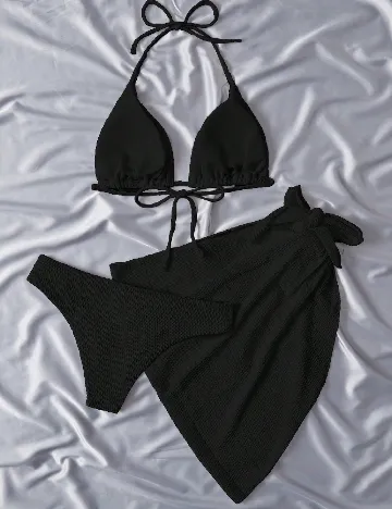 Costum de baie SHEIN, negru