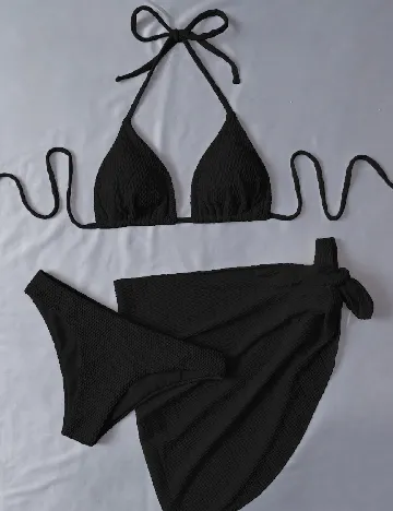 Costum de baie SHEIN, negru