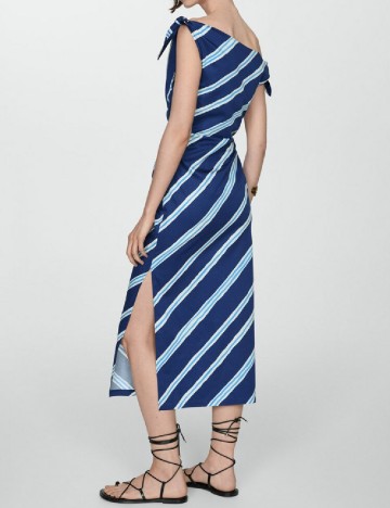 Rochie medie Mango, albastru