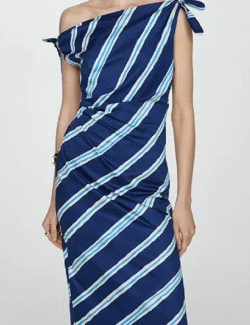 Rochie medie Mango, albastru