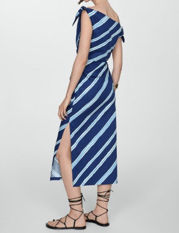 Rochie medie Mango, albastru
