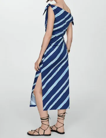 Rochie medie Mango, albastru