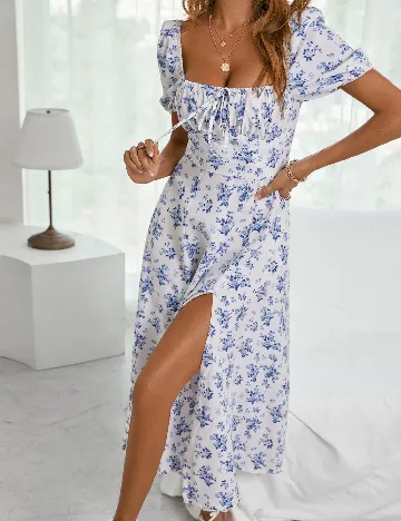 Rochie medie SHEIN, albastru