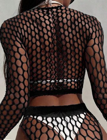 Compleu De Plaja SHEIN, negru