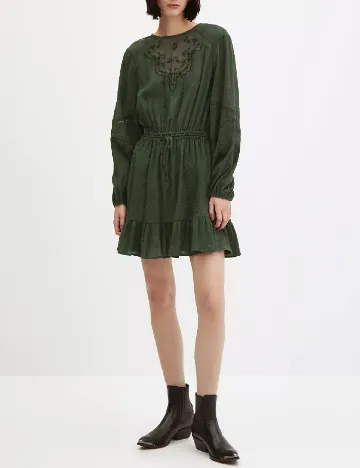 Rochie scurta Mango, verde