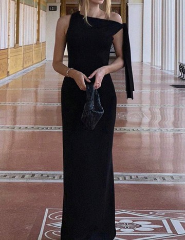Rochie lunga SHEIN, negru