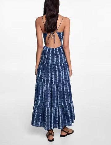 Rochie lunga Mango, albastru