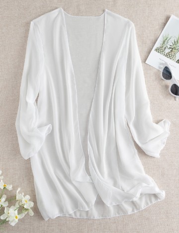 Kimono SHEIN, alb