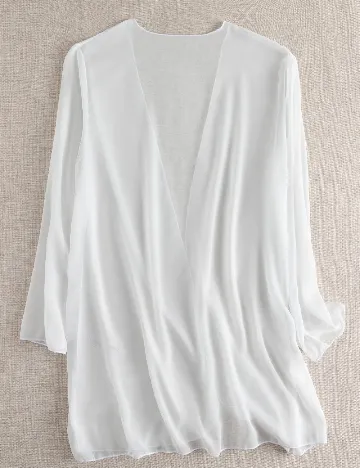 Kimono SHEIN, alb