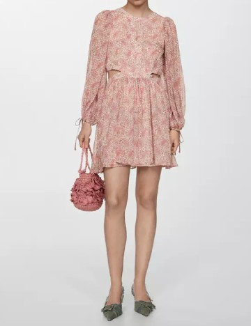 Rochie scurta Mango, mix culori