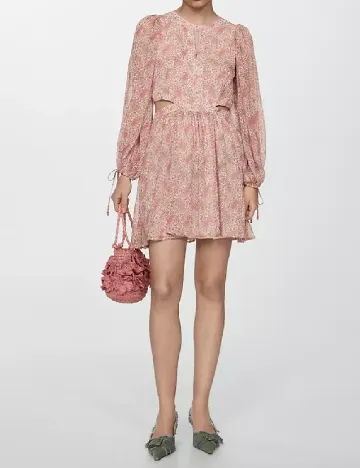 Rochie scurta Mango, mix culori
