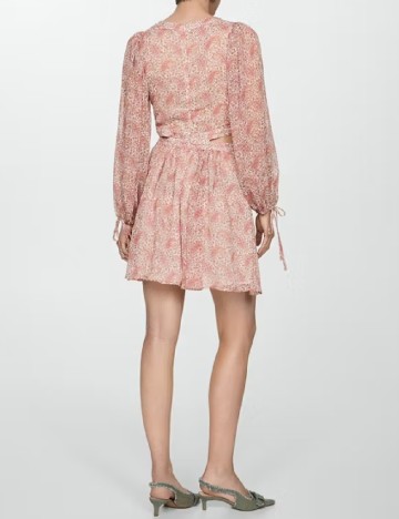 Rochie scurta Mango, mix culori