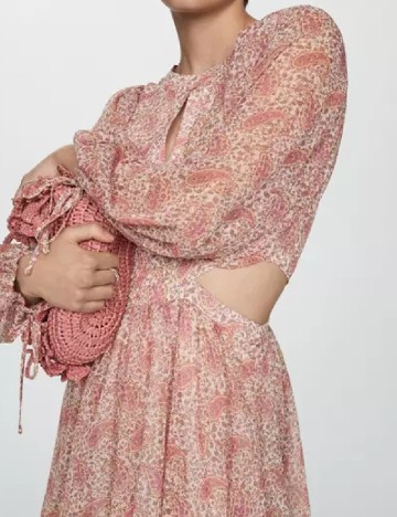Rochie scurta Mango, mix culori