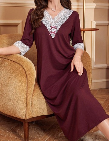 Rochie de noapte SHEIN, visiniu