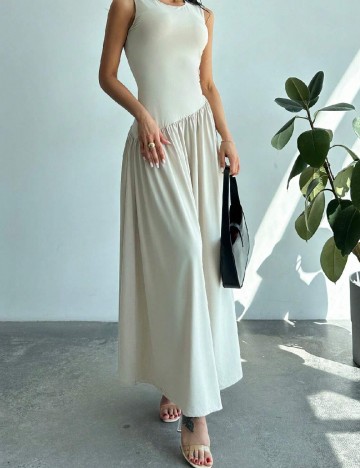 Rochie lunga SHEIN, bej