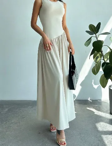 Rochie lunga SHEIN, bej