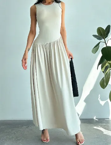 Rochie lunga SHEIN, bej